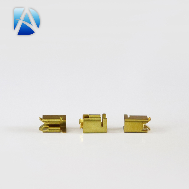 Precision Brass Spring Electric Socket Contact Gold-Plating Contact