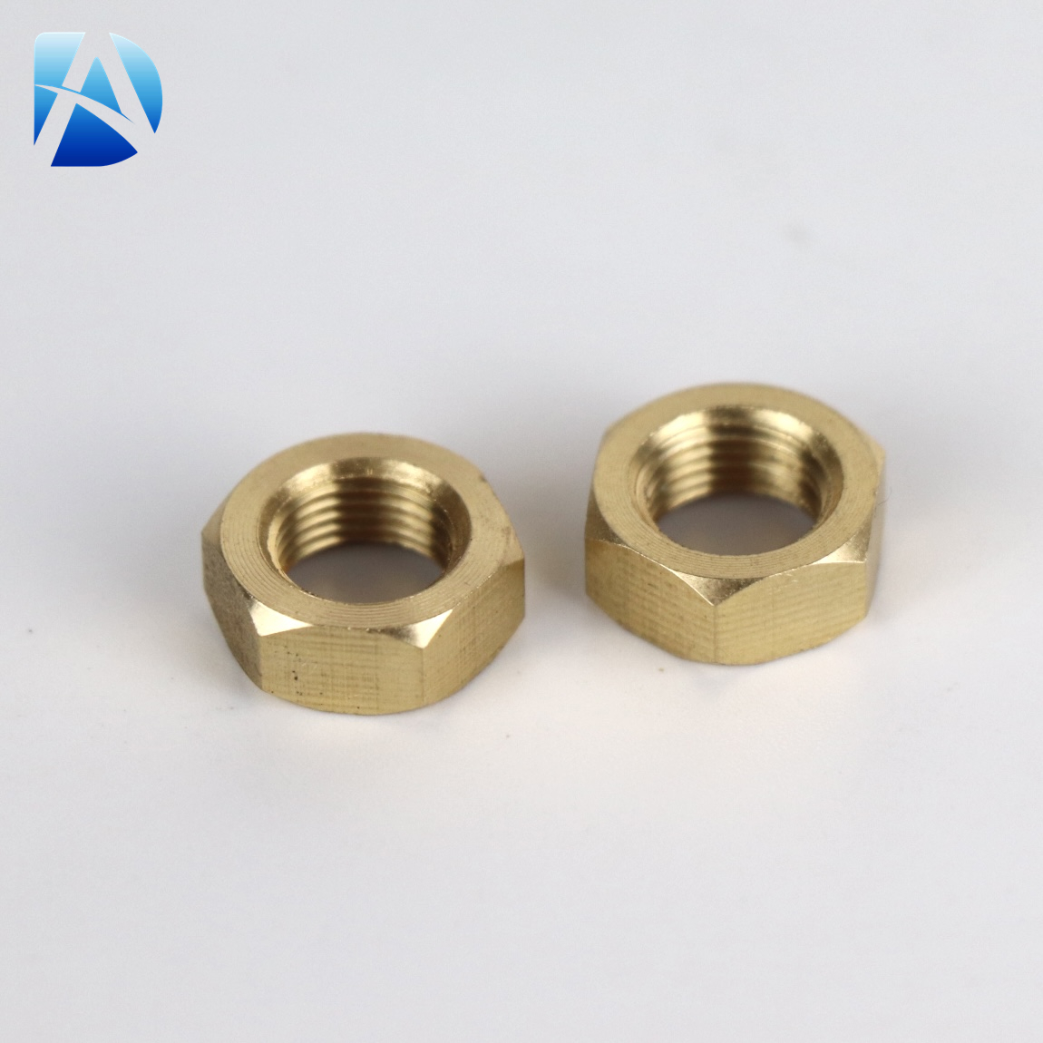 Brass Copper Bronze Alloy H59 H62 Heavy Style Hexagon Machine Bolt Nut Hex Jam Nuts ISO 4035