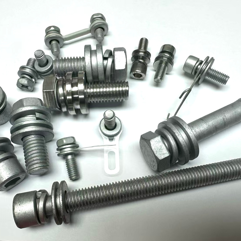 Carbon steel screws with Dacromet Geomet Coating