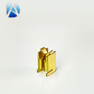 High Precision Gold-Plated Brass Spring Electric Socket Contact: Custom SMD Application Solution