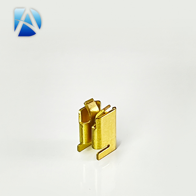 High Precision Gold-Plated Brass Spring Electric Socket Contact Custom SMD Application Solution