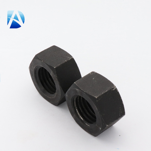 Grade 8 Carbon Steel Hexagon Nut Blackened GB6170 Galvanized Hexagon Nut Screw