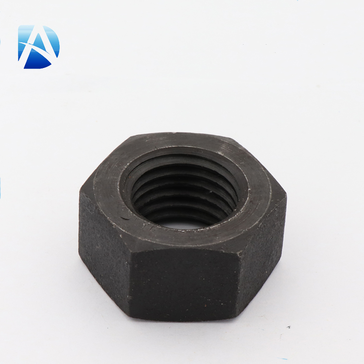 Hexagon Nut Carbon Steel Grade 8 High Strength Blackened GB6170 Galvanized Hexagon Nut Screw