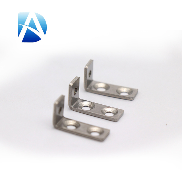 Stainless steel L-shaped bracket chamfer