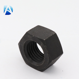 Hexagon Nut Carbon Steel Grade 8 High Strength Blackened GB6170 Galvanized Hexagon Nut Screw