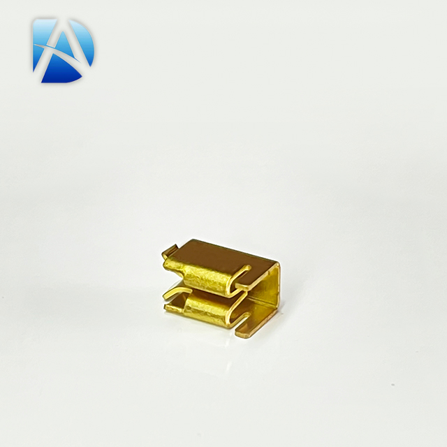 Precision Brass Spring Electric Socket Contact Gold-Plating Contact