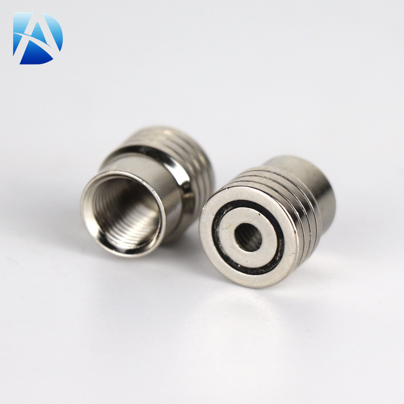 CNC Turning Process for Stainless Steel Anti-Slip Pattern Nuts