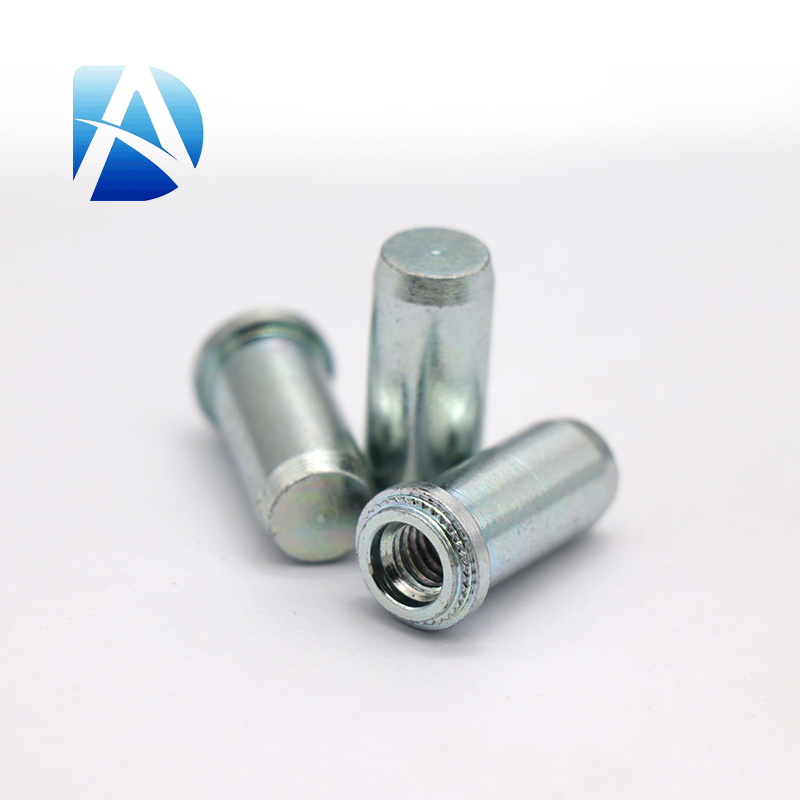 Carbon steel rivet bolt M8 galvanized zinc plated