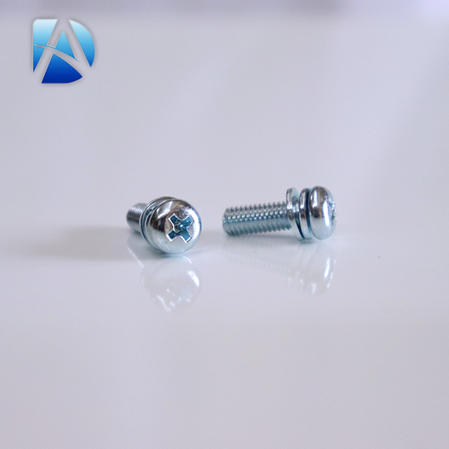 Pan Head Phillips Cross Combination Screw With Washer